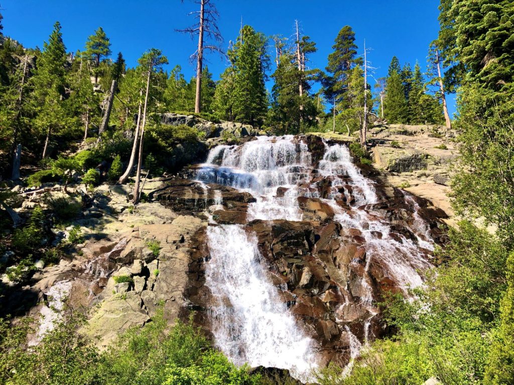 Side trail off Rubicon Trail to Eagle Falls